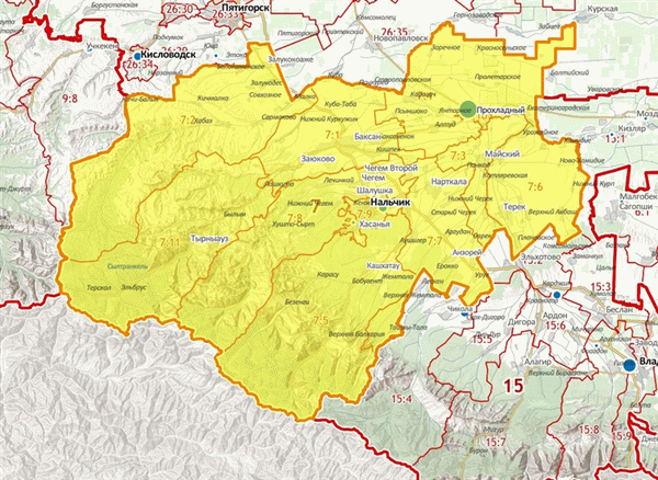 Публичные карты Камбардо-Балканской Республики